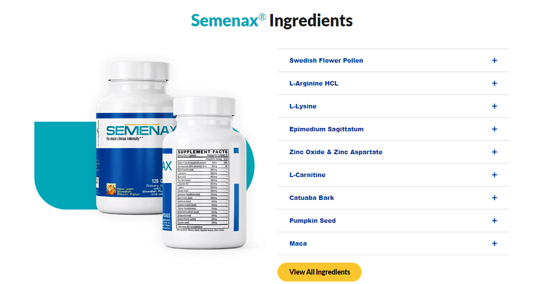 ingredient in semenax
