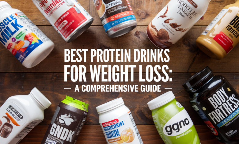 Best Protein Drinks for Weight Loss: A Comprehensive Guide